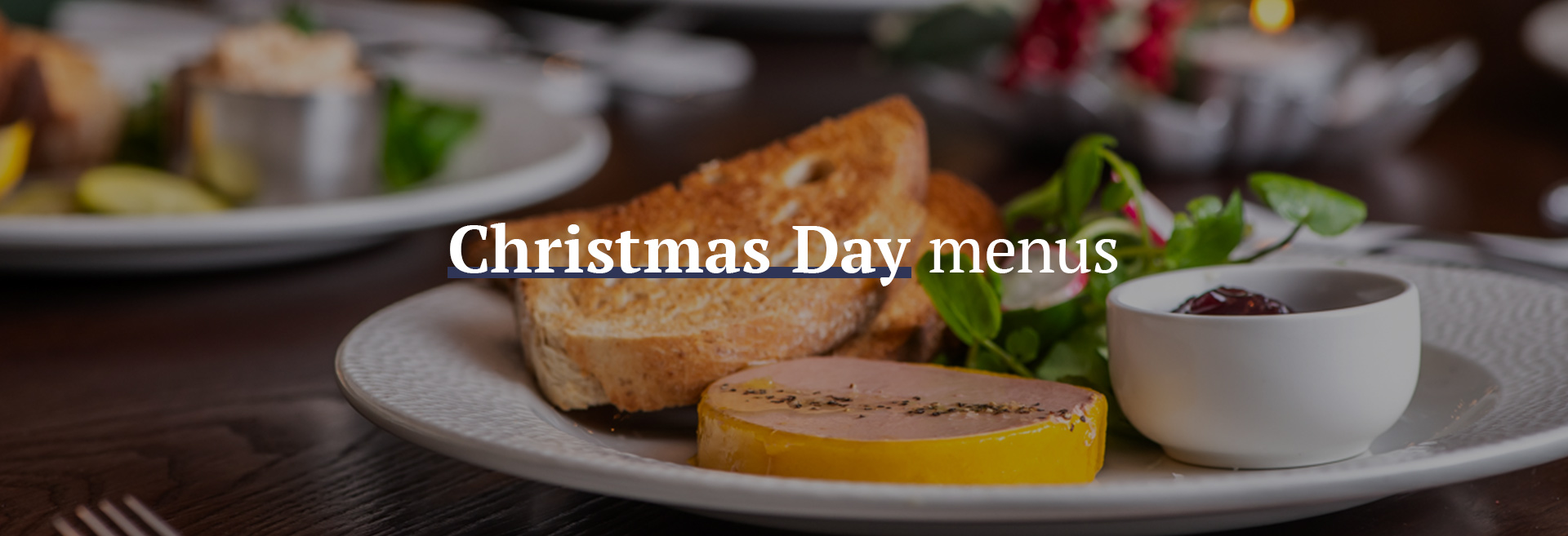 Christmas Day Menu at The Marquis of Granby