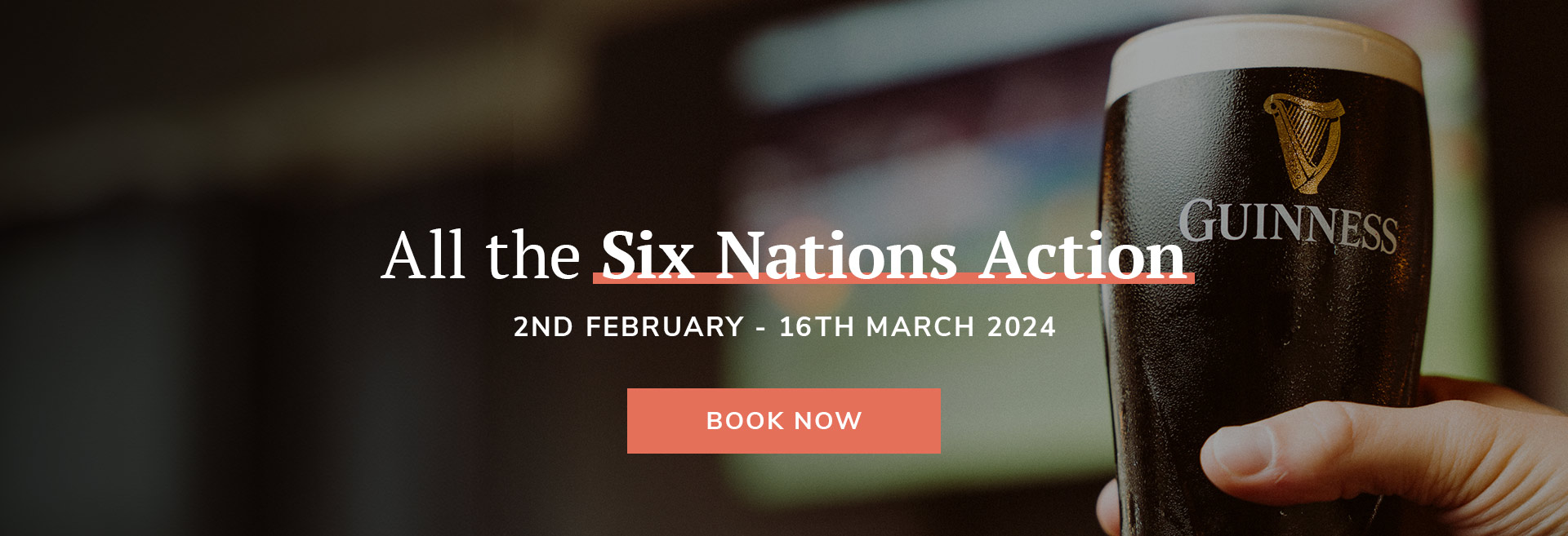 Rugby Six Nations 2024 at The Marquis of Granby